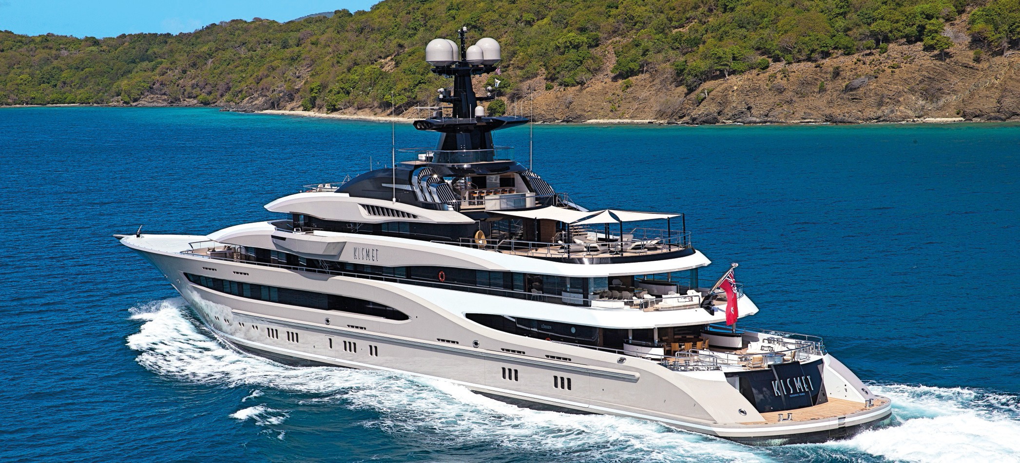 KISMET Yacht Charter Details, Lurssen CHARTERWORLD Luxury Superyachts